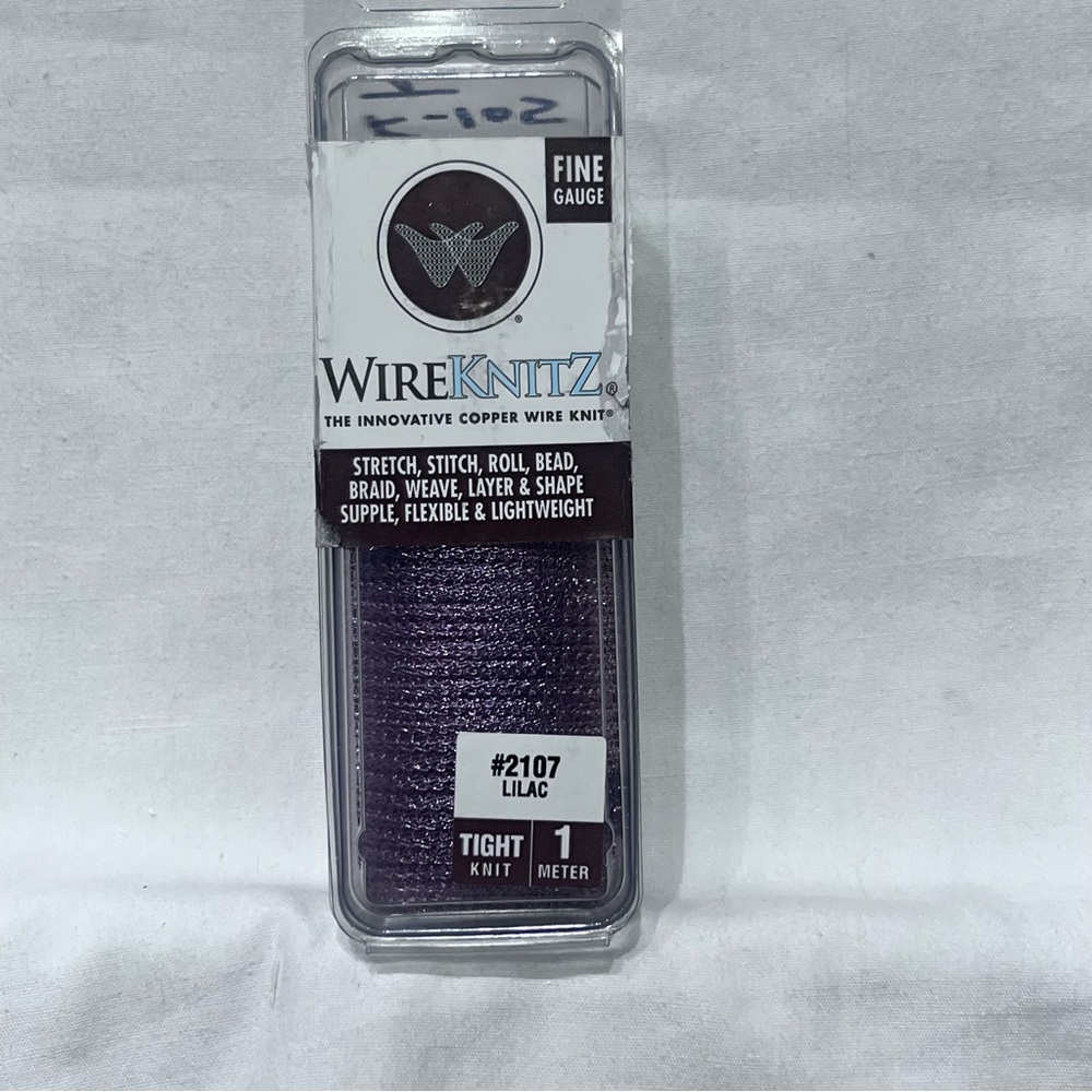 WireKnitZ Lilac Fine Gauge Tight Knit Wire
